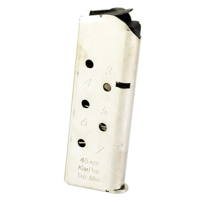 Kimber Compact 1911 Tac-Mag Magazine .45 ACP 7 Rounds Stainless