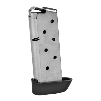 Kimber Micro 9 Magazine 9mm Luger 7 Rounds Stainless Steel Natural