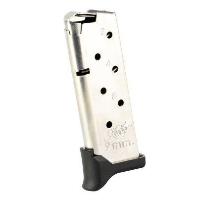 Kimber Micro 9 RAPIDE Magazine 9mm Luger 7 Rounds Stainless