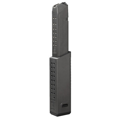 Kriss-USA Mag-Ex2 Magazine 9mm Luger Glock 17/Kriss Vector Extended Magazine 40 Rounds Capacity Polymer Matte Black