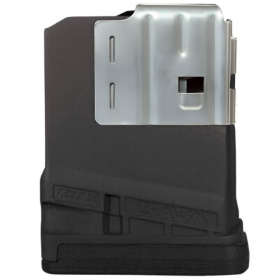 Lancer L7AWM DPMS LR-308 10 Round Magazine 7.62 NATO Black