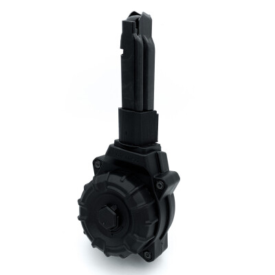 ProMag Taurus GX4 9mm Luger Drum Magazine 50 Rounds Polymer Black