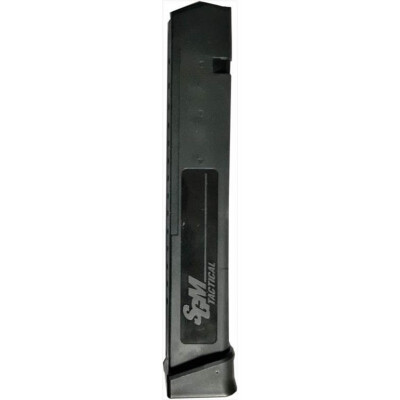 SGM Tactical Magazine for Glock 17/19/26/34 9mm Luger 33 Rounds Polymer Black SGMT9G33R