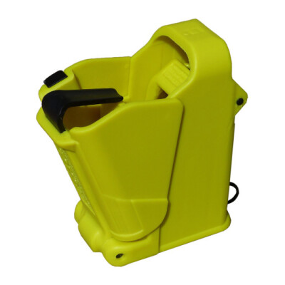 Maglula UpLULA Universal Pistol Magazine Loader 9mm/.357SIG/.40S&W/10mm/.45ACP Polymer Lemon Yellow