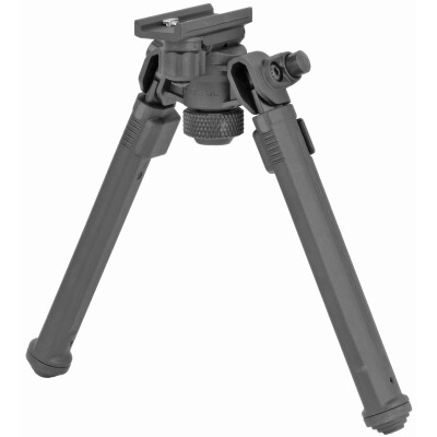 Magpul Sling Stud QD Bipod 6.3" to 10.3" Stainless Steel/Polymer Black