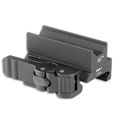 Midwest Industries Quick Detach Optic Mount Trijicon Mini ACOG Aluminum Matte Black