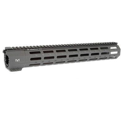 Midwest Industries AR-15 SP-Series 15" M-LOK Handguard Aluminum Black MI-SP15M