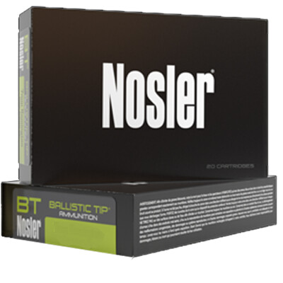 Nosler 6mm Creedmoor Ammunition 20 Rounds 95 Grain Ballistic Tip 3100 fps