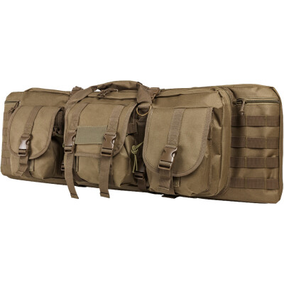 NcSTAR Double Carbine Case 36" Soft Case Padded Nylon Tan