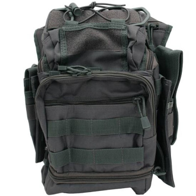 Vism First Responders Utility Bag 12.5"x8.5"x7.25" Nylon Urban Gray CVFRB2918U