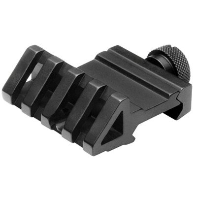 NcSTAR 45 Degree Offset Rail Mount 4 Slot Aluminum Black