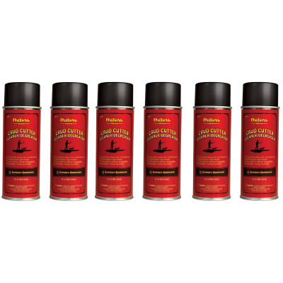 Outers Crud Cutter Cleaner Degreaser 16 oz Aerosol 6 Pack