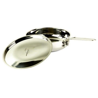 Pathfinder 10" Folding Skillet and Lid Set Stainless Steel