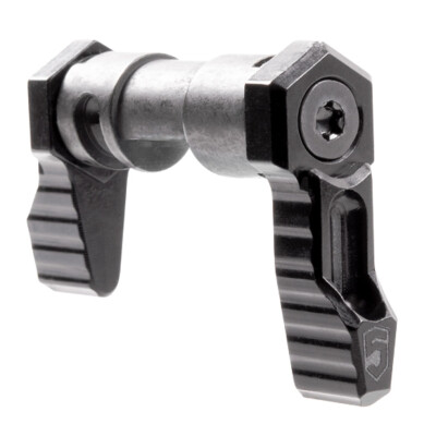 Phase 5 AR-15 90 Degree Ambidextrous Safety Selector CNC Precision Machined Anodized Finish Matte Black