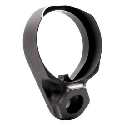 Phase 5 AR-15 Sloped Quick Disconnect End Plate Lightweight 7075-T6 Billet Aluminum Anodized Finish Matte Black