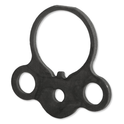 ProMag AR-15 Ambidextrous Dual Loop Sling Attachment Plate Steel Black PM140A