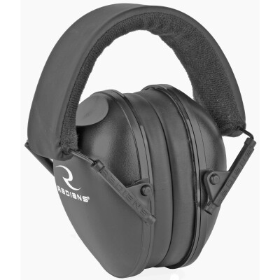 Radians Lowset Youth Hearing Protection Earmuff Black NRR 21