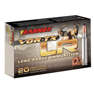 Barnes VOR-TX Long Range .270 Winchester Ammunition 20 Rounds LRX BT 129 Grain Lead Free