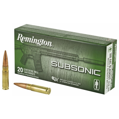 Remington .300 Blackout Subsonic OTFB 220 Grain 940 fps