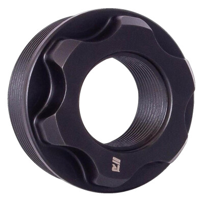 Rugged Suppressor Fixed Barrel Mount Metric 18x1 Thread Pitch Black