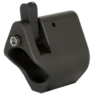 Seekins Precision AR-15 Select Adjustable Gas Block .750" Diameter Melonite Coated Matte Black Finish