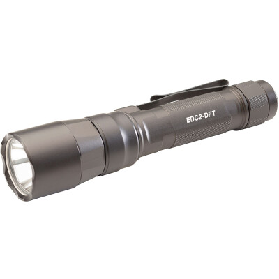SureFire EDC2-DFT Dual Fuel LED Flashlight 700 Lumens Gray