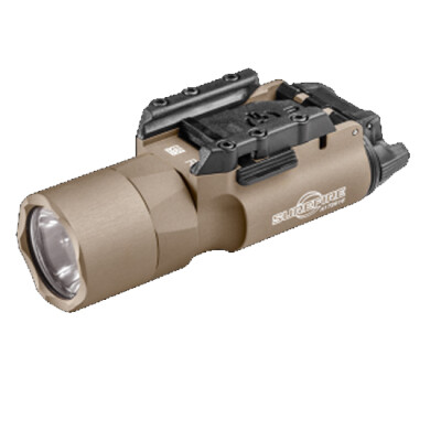 SureFire X300 Ultra Handgun Light LED 1000 Lumens 2x CR123A Batteries Ambidextrous Switch Aluminum Body Tan