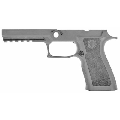 SIG Sauer P320X5 Full Size Grip Module Polymer Grip Frame Gray Finish