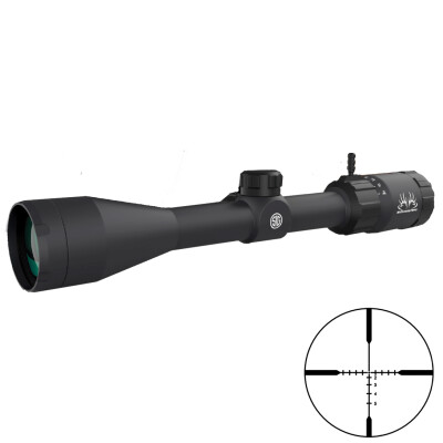 SIG Sauer Buckmaster 3-12x 44mm Riflescope with BDC Reticle 1" Tube Diameter MOA Adjustment Black