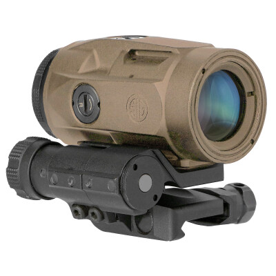 Sig Sauer Juliet3 Micro 3x22mm Flip-to-Side Magnifier FDE