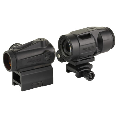 Sig Sauer ROMEO-MSR Gen II 2 MOA Red Dot Sight with JULIET3-MICRO Magnifier