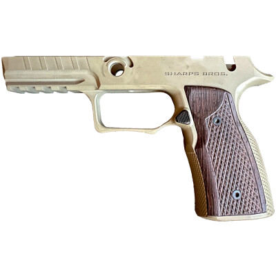 Sharps Bros Improved Grip Module for SIG P320 with Safety FDE