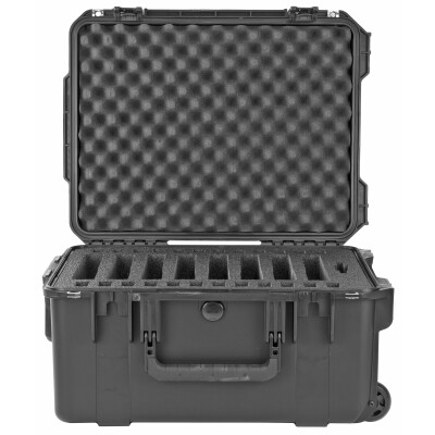 SKB iSeries 2015-10 Eight Handgun Case Polymer Black