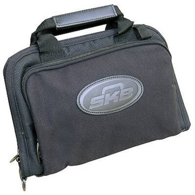SKB Sports Dry-Tek Handgun / Pistol Bag, 11"x7", Black