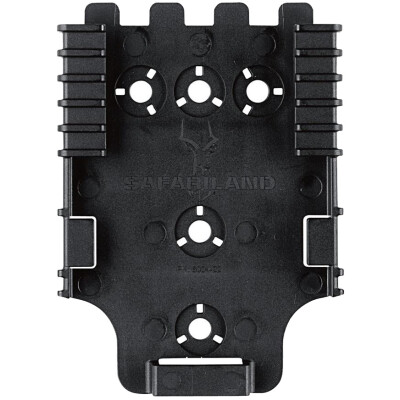 Safariland Model 6004-22 Quick Locking System Receiver Plate Black