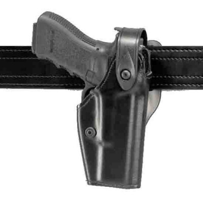 Safariland 6280 SLS Mid-Ride Right Hand for Glock 17/22 With Light STX Finish Black