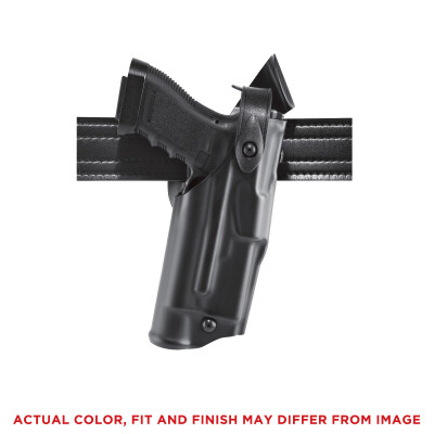 Safariland 6360 ALS/SLS Mid-Ride Level III Duty Holster For Glock 19/23 With Light Right Hand Polymer Black