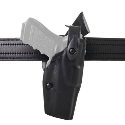 Safariland 6360 ALS SLS Duty Holster Glock G17 G 22 With Light Level 3 Retention Right Hand SafariLaminate Plain Black