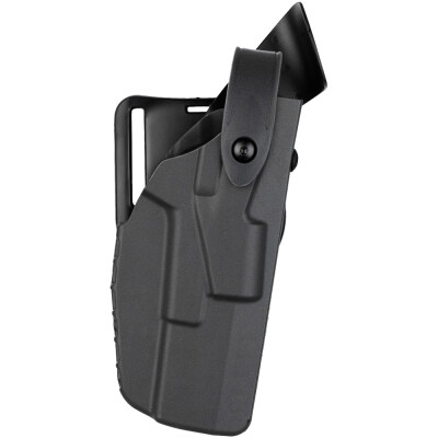 Safariland 7360 7TS ALS/SLS Mid-Ride Level III Retention Duty Holster Glock 17/22/31 with Light Right Hand Plain Finish Black