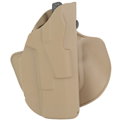 Safariland 7378 7TS ALS Concealment Paddle with Belt Loop Combo Holster fits Glock 19/23 Right Hand Synthetic Plain FDE