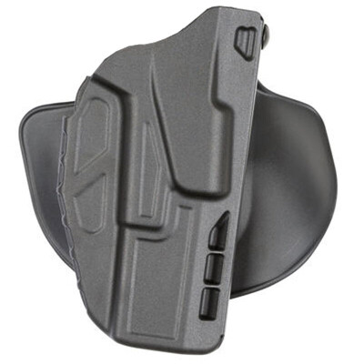Safariland Model 7378 Paddle/Belt Loop Outside the Waistband Holster Right Hand Draw Glock 20/21 ALS System SafariSeven Construction Matte Black