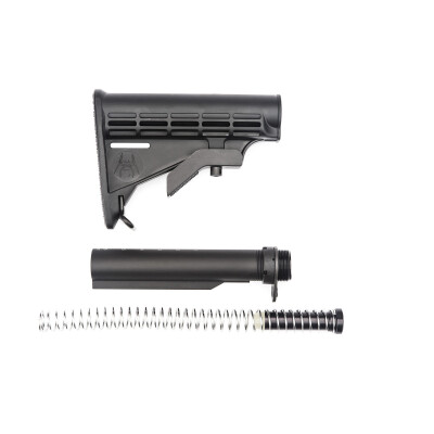 Spikes Tactical AR-15 M4 Stock Kit With ST-T2 Heavy Buffer Black SAK0701-K