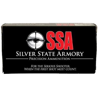 Ammo .308 Win Silver State Armory 175 Grain HPBT Bullet 2620 fps 20 Rounds 45726