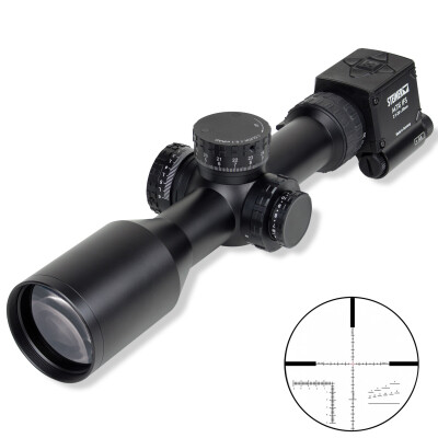 Steiner M7Xi M-Series 2.9-20x 50mm Rifle Scope FFP Illuminated MSR2 Reticle 34mm Tube MRAD Adjustment Side Adjust Parallax Black
