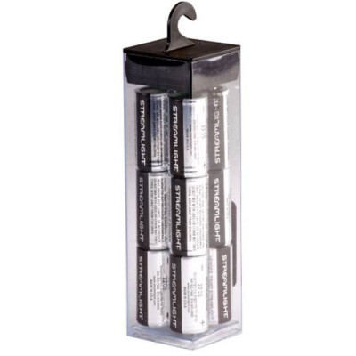 Streamlight CR123 Lithium Batteries 12 Pack