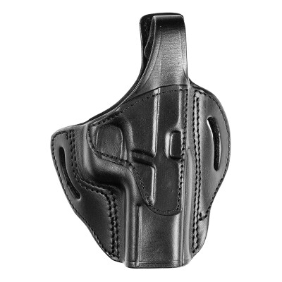 Tagua Gunleather Thumb Break Belt Holster 1911 5" Government Models Right Hand Draw Premium High Quality Leather Black Finish