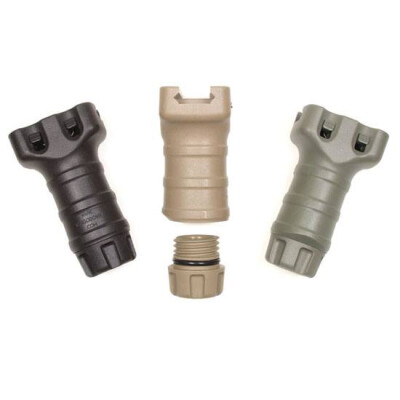 TangoDown Stubby Vertical Grip, Compact, Mounts to Picatinny Rails, Flat Dark Earth