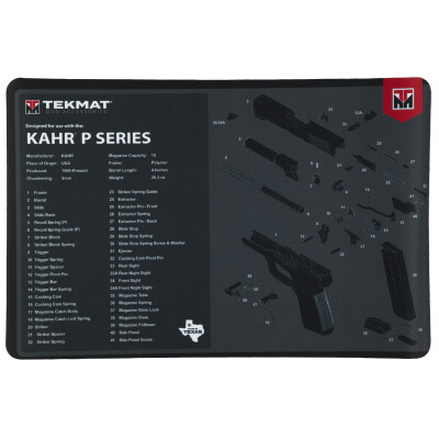 TekMat Gun Cleaning Mat for Kahr P Series