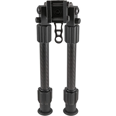 TruGlo Tac-Pod Carbon PRO Bipod Black 6-9" Picatinny Mount