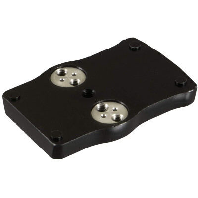 TRUGLO Red Dot Sight Adapter Mount fits RMR Cut Slides Steel Black Finish